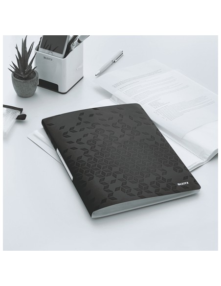 TARIF.LEITZ WOW PP A4 20 F. NEGRO