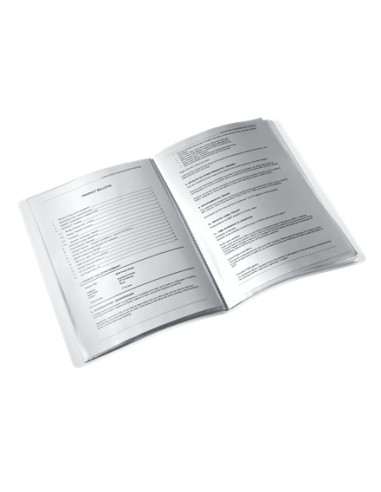 TARIF.LEITZ WOW PP A4 20 F. NEGRO