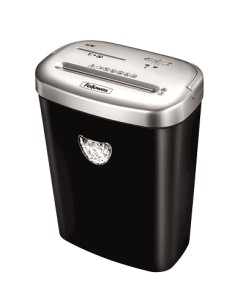 53C triturador de papel Corte cruzado 22 cm Negro