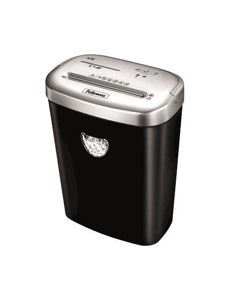 53C triturador de papel Corte cruzado 22 cm Negro