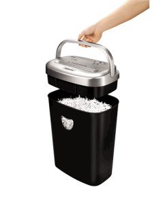 53C triturador de papel Corte cruzado 22 cm Negro 2