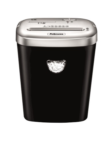 53C triturador de papel Corte cruzado 22 cm Negro