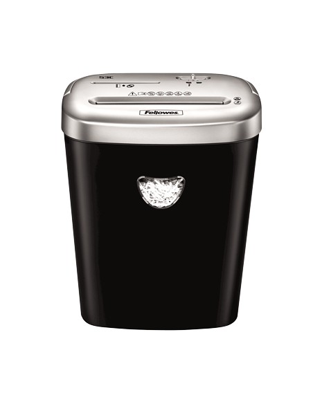 53C triturador de papel Corte cruzado 22 cm Negro