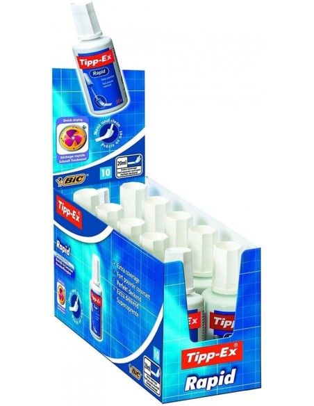 C 10 corrector tipp ex rapid bote 20 ml