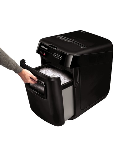 AutoMax 200M triturador de papel Microcorte Negro