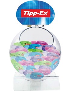 Exp 60 cinta correctora Tipp ex micro tape twist 5mmX8m colores surtidos