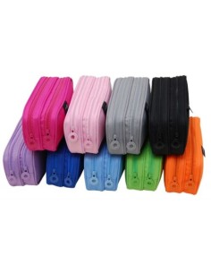 PAQ 16 PORTATODO DOBLE COLORLINE 210X85X65MM SURTIDOS