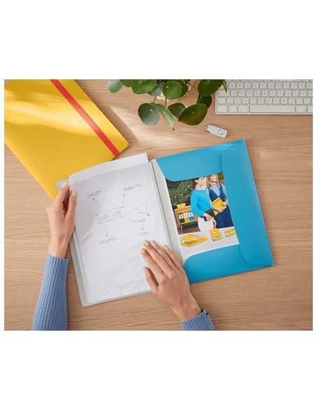 46700061 carpeta Polipropileno (PP) Azul A4