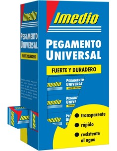 C 24 pegamento universal imedio transparente banda azul 35ml