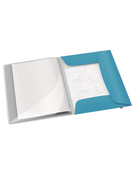 46700061 carpeta Polipropileno (PP) Azul A4