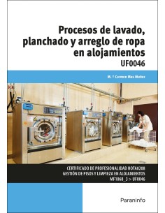 Procesos lavado planchado y arreglo ropa en alojamientos