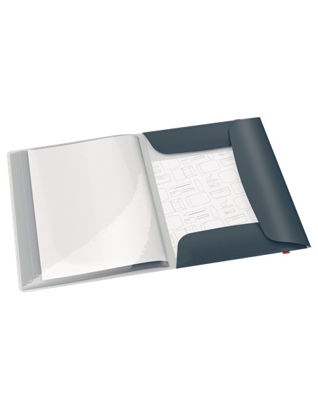 46700089 carpeta Polipropileno (PP) Gris A4