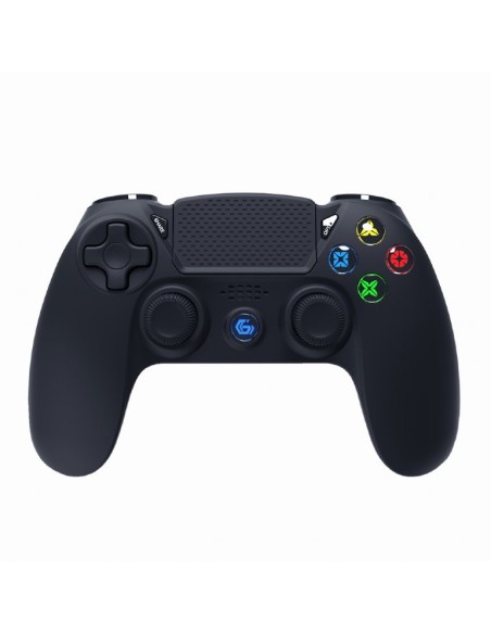 JPD-PS4BT-01 mando y volante Negro Bluetooth Gamepad PC, PlayStation 4