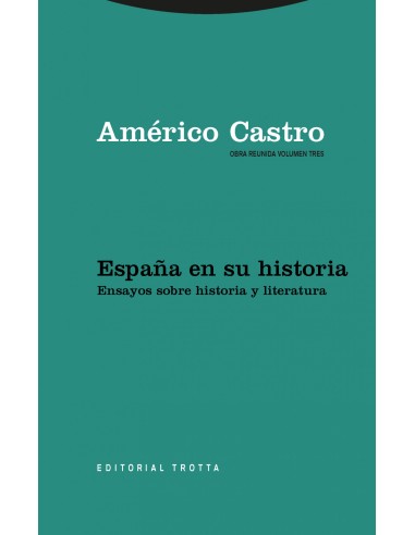 Espana en su historia ensayos sobre historia y literatura