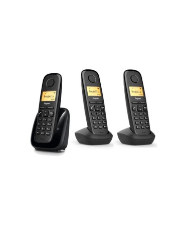 TELEFONO DECT A180 NEGRO TRIO MM