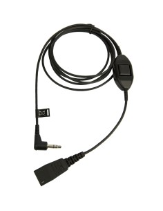 8735-019 cable de audio 0,5 m QD 3,5mm Negro
