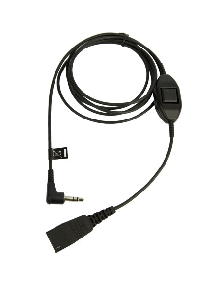 8735-019 cable de audio 0,5 m QD 3,5mm Negro