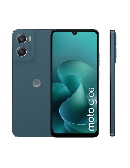 moto g06 17,5 cm (6.88") SIM doble Android 15 4G USB Tipo C 4 GB 256 GB 5200 mAh Azul
