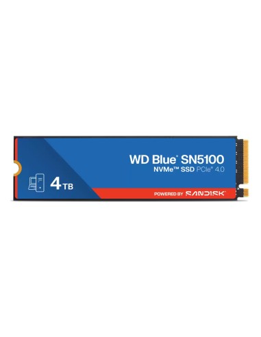 WD Blue SN5100 4 TB M.2 PCI Express 4.0 NVMe QLC 3D NAND