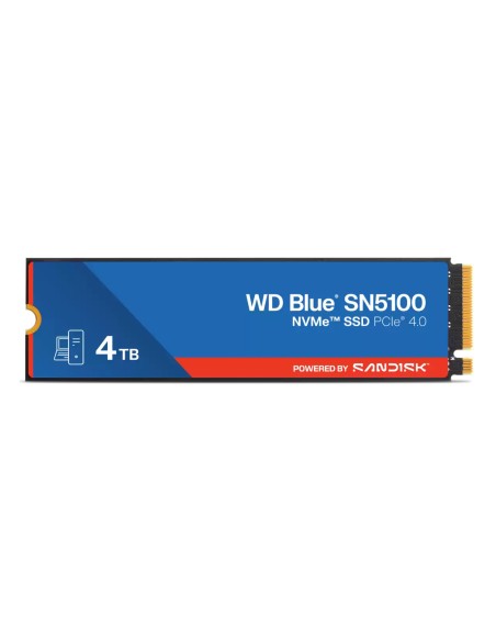 WD Blue SN5100 4 TB M.2 PCI Express 4.0 NVMe QLC 3D NAND