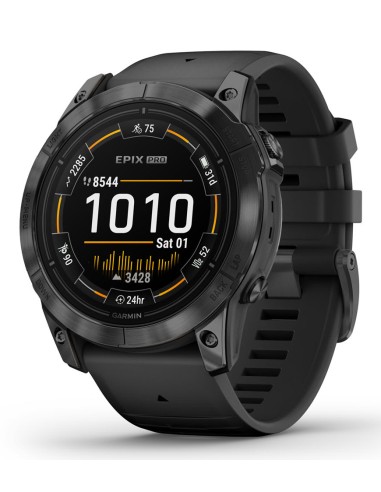 epix Pro (Gen 2) 3,56 cm (1.4") AMOLED 51 mm Digital 454 x 454 Pixeles Pantalla táctil Gris Wifi GPS (satélite)