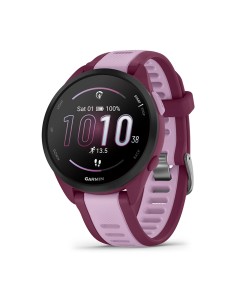 Forerunner 165 Music 3,05 cm (1.2") AMOLED 43 mm Digital 390 x 390 Pixeles Pantalla táctil Púrpura GPS (satélite)