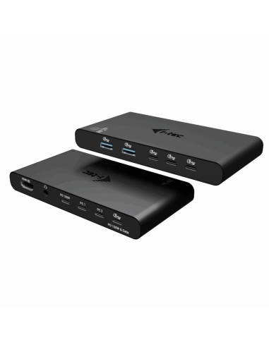 KVM Docking Station HDMI for 2 hosts, Power Delivery 2x 100W