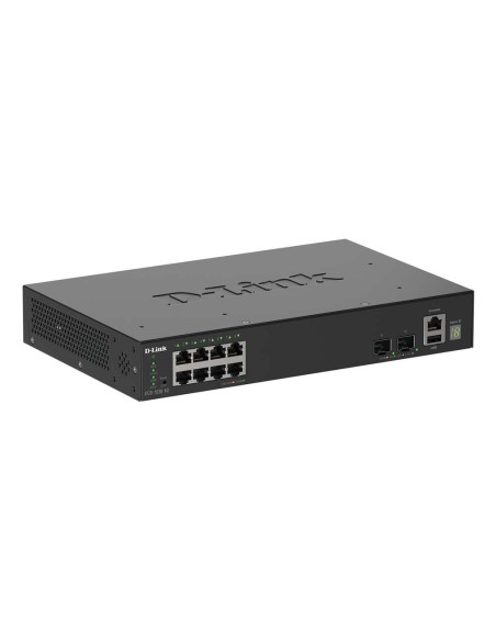 DGS-1530-10 Gestionado L2 Gigabit Ethernet (10/100/1000) Negro