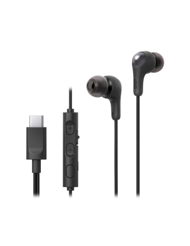 HA-FR9UC Auriculares Alámbrico Dentro de oído Llamadas/Música USB Tipo C Negro