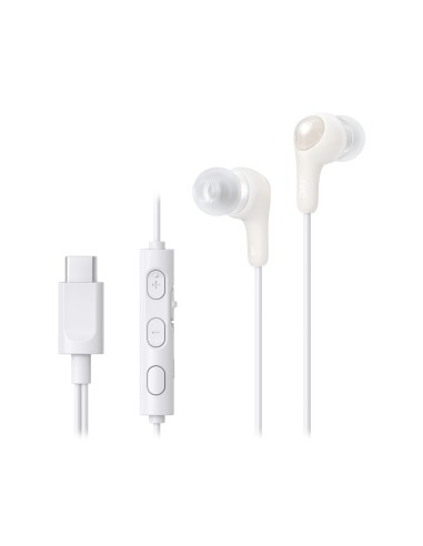 HA-FR9UC Auriculares Alámbrico Dentro de oído Llamadas/Música USB Tipo C Blanco