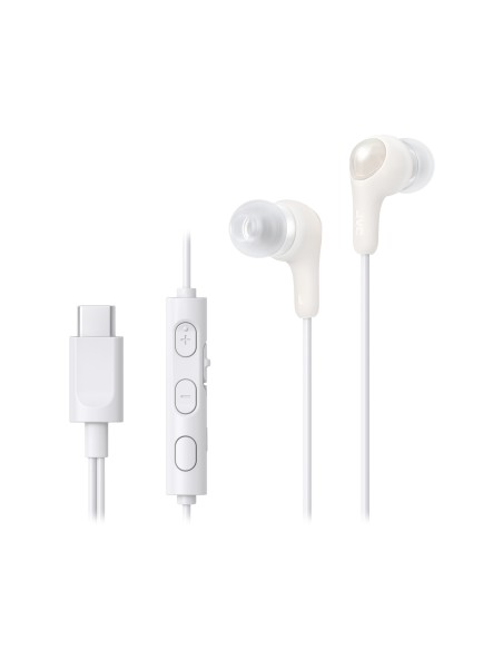 HA-FR9UC Auriculares Alámbrico Dentro de oído Llamadas/Música USB Tipo C Blanco