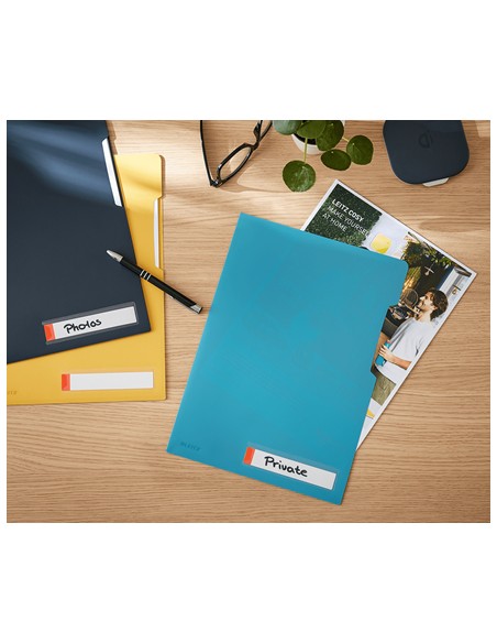 47080061 carpeta Polipropileno (PP) Azul A4