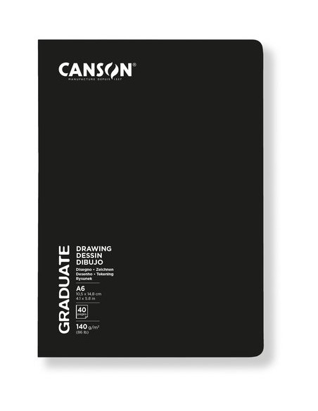 CUAD. DIBUJO C. GRADUATE DESSIN GRAP.A6 - Pack de 5 unidades