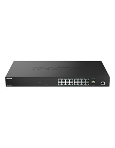 DMS-1250-18/E switch Gestionado L2 2.5G Ethernet (100/1000/2500) Negro