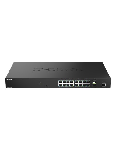 DMS-1250-18/E switch Gestionado L2 2.5G Ethernet (100/1000/2500) Negro
