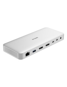 DUF-901/E base para portátil y replicador de puertos Alámbrico USB4 Gris