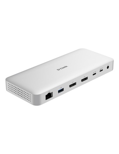 DUF-901/E base para portátil y replicador de puertos Alámbrico USB4 Gris