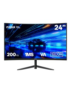 MONITOR 23 8 CURVO 200HZ HDMI DP pantalla para PC 60,5 cm (23.8") 1920 x 1080 Pixeles Full HD LCD Negro