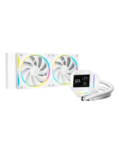 LM240 WH Procesador Kit de refrigeración líquida 12 cm Blanco 1 pieza(s)