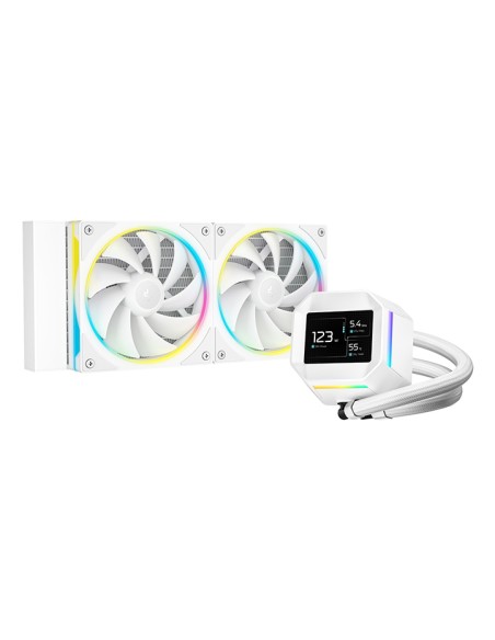 LM240 WH Procesador Kit de refrigeración líquida 12 cm Blanco 1 pieza(s)