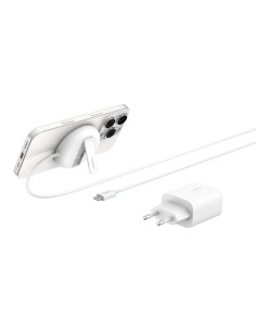 WIA011kqWH Auriculares, Smartphone Blanco USB Cargador inalámbrico Carga rápida Interior