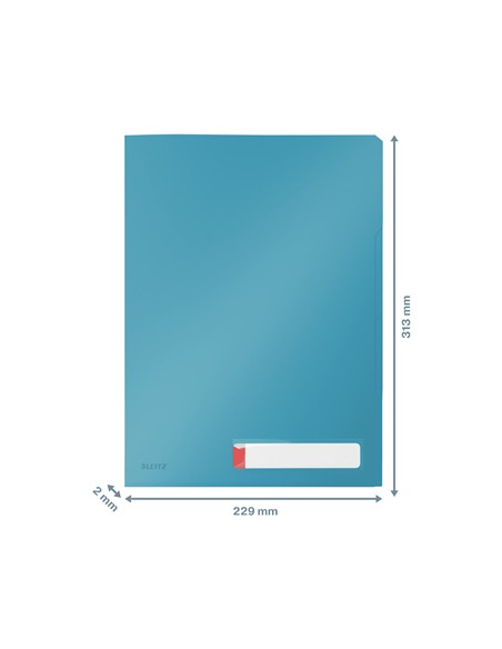 47160061 carpeta Polipropileno (PP) Azul A4