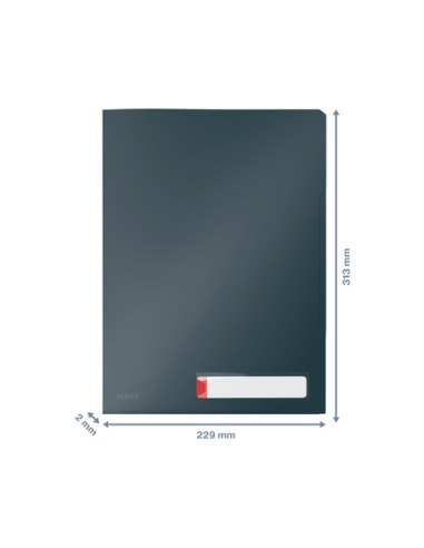 47160089 carpeta Polipropileno (PP) Negro A4