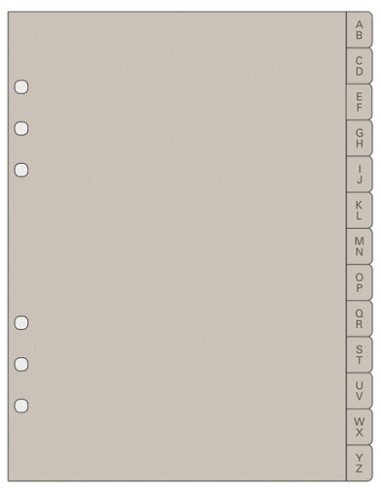 RECAM.AG.F. R1064 OPEN 1000 INDICE PLAST 1986453 Pack 5 Unid