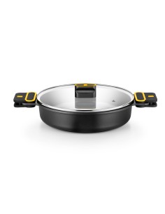 Profesional A510524 cacerola Alrededor Negro