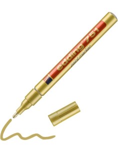 C 10 ROTULADOR EDDING 751 ORO PUNTA DE FIBRA