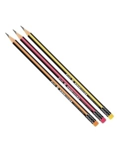 LAPIZ de GRAFITO FOROFIS TRI. c/GOMA HB - 1 unidad 91558