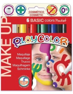 ESTUCHE 6 COLORES MAQUILLAJE PLAYCOLOR POCKET BASIC