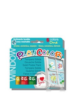 ESTUCHE 6 COLORES PLAYCOLOR WINDOW ONE