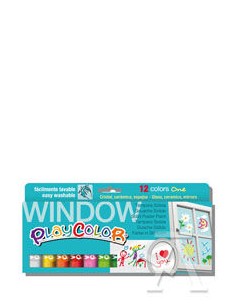ESTUCHE 12 COLORES PLAYCOLOR WINDOW ONE